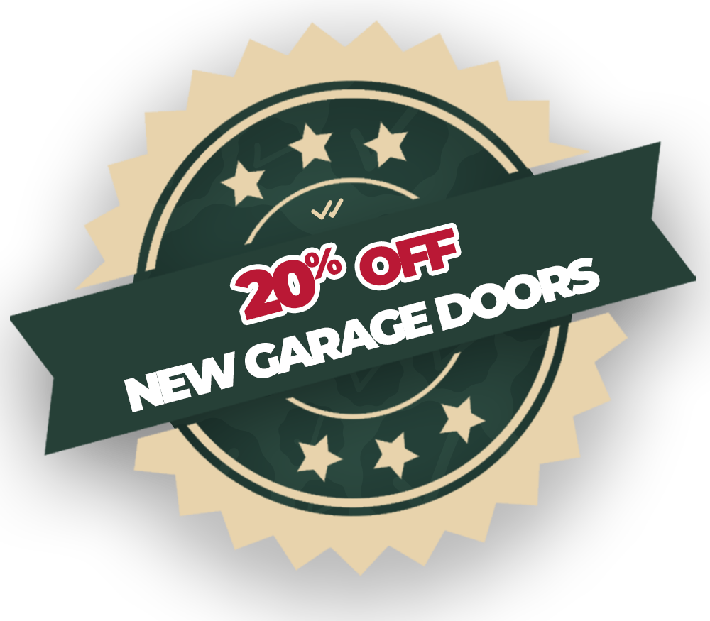 20 off New Garage Doors